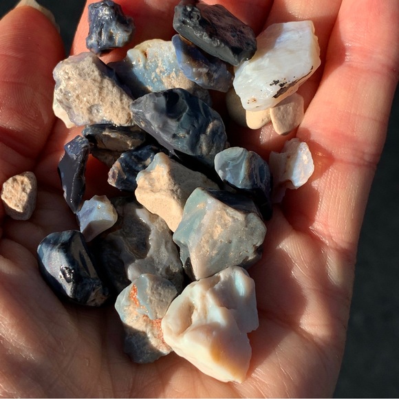 162.5 Carats Lightning Ridge Potch Opal Rough Lot Lightning Ridge Australia - Picture 15 of 17